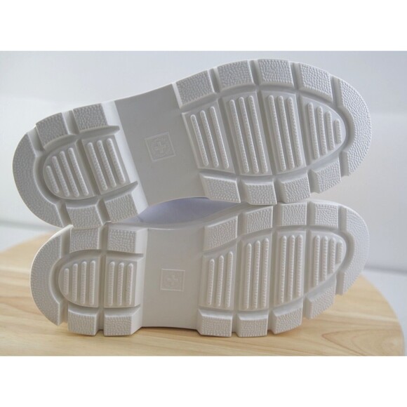 Dr Martens Combs W White Boots Women's Size 6 Combat Boots Soul Bouncing - Picture 9 of 10